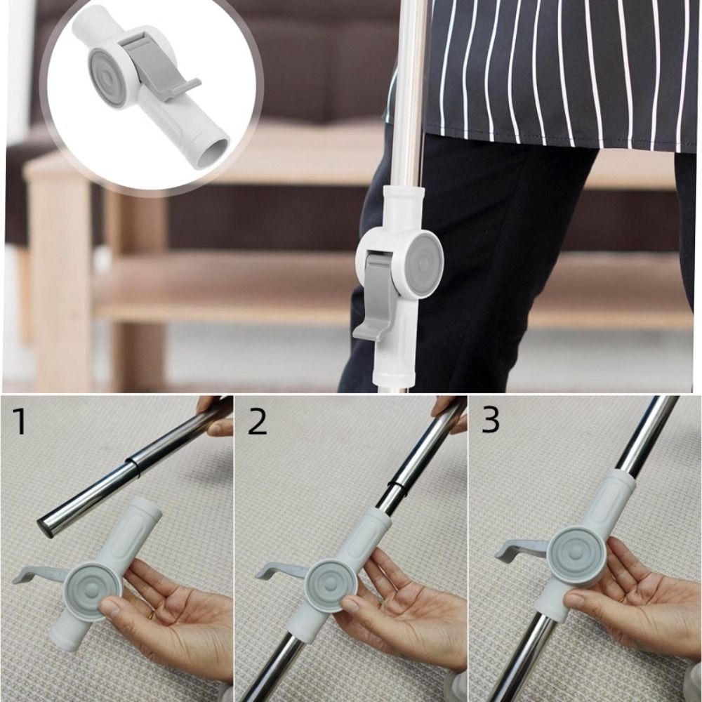 Fishing Rod Telescopic - 2개입 범용 스핀 걸레 텔레스코픽 폴
