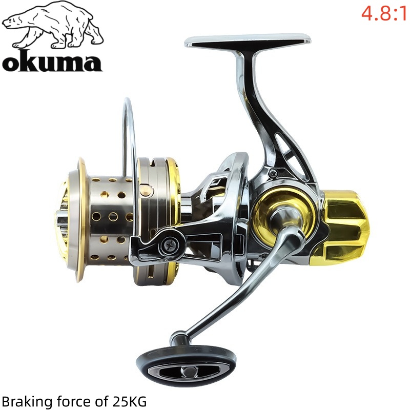 OKUMA 낚시릴 8000-14000 메탈 장거리 캐스 - Daiwa Reel Bg 리뷰 및 가격