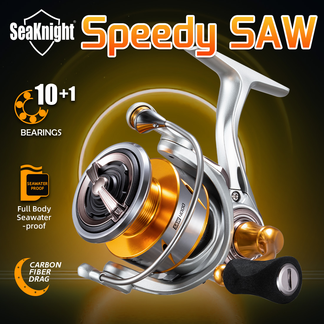 씨나이트 브랜드 스피디 SAW 해수 낚시 스피닝 릴 1 - Daiwa Reel Bg 리뷰 및 가격