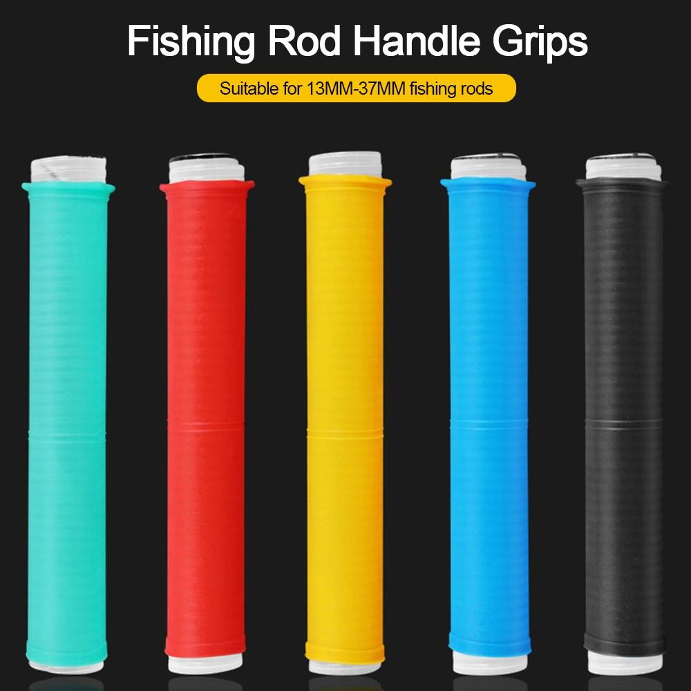 실리콘 낚싯대 손잡이 랩 미끄럼 방지 범용 핸드 폴 그 - Fishing Rod Case 리뷰 및 가격